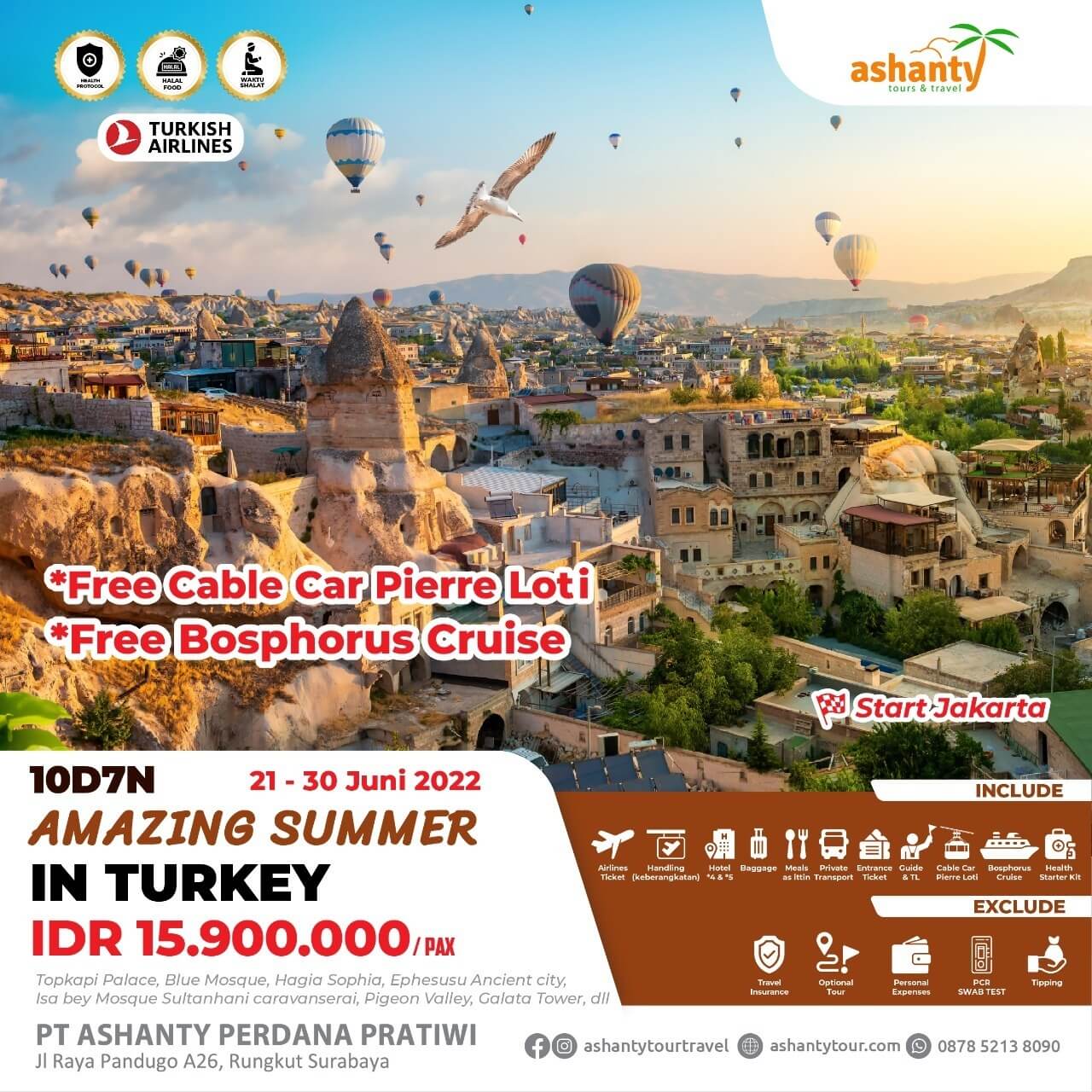 paket tour turki desember 2022